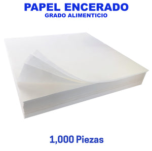 Papel Encerado Blanco