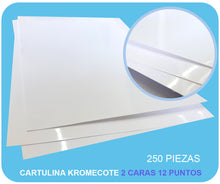 Cargar imagen en el visor de la galería, Cartulina Kromecote 2 caras 12 puntos

