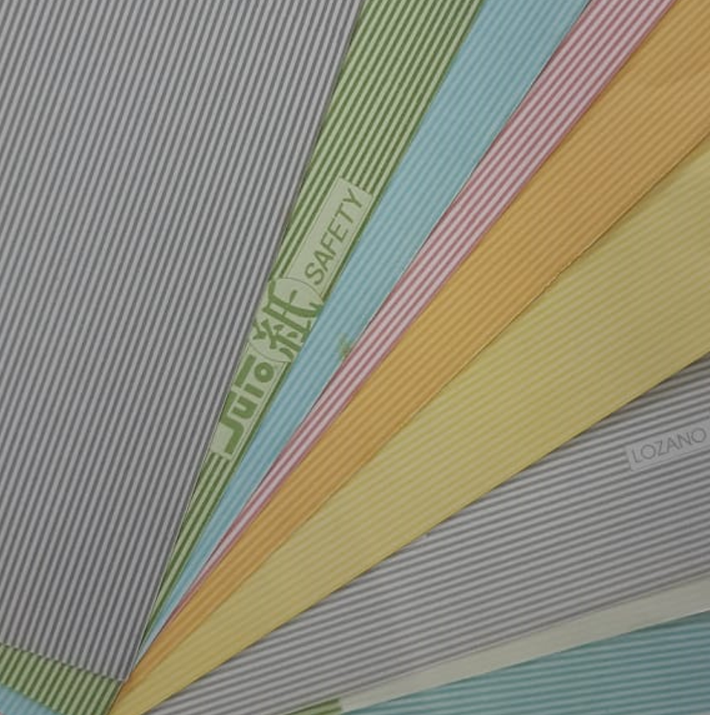 Papel seguridad colores